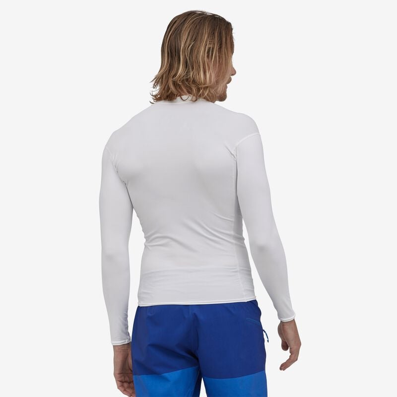 Patagonia Men's Long-Sleeved RØ® Top - White
