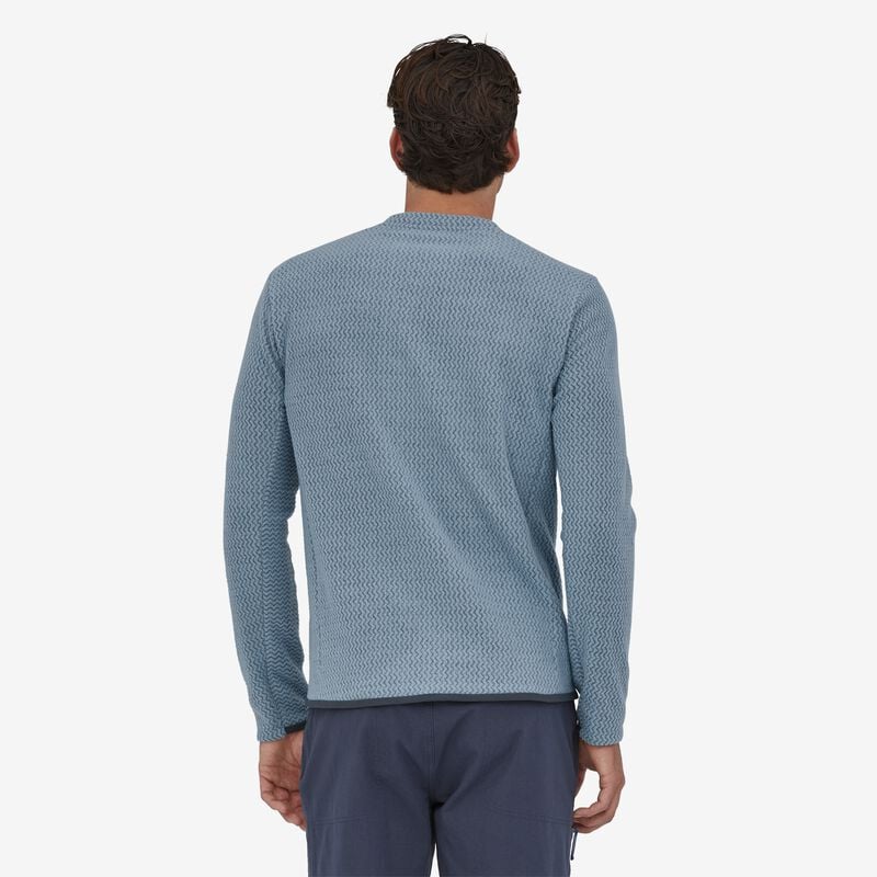 Patagonia Men's R1® Air Fleece Crew - Light Plume Grey