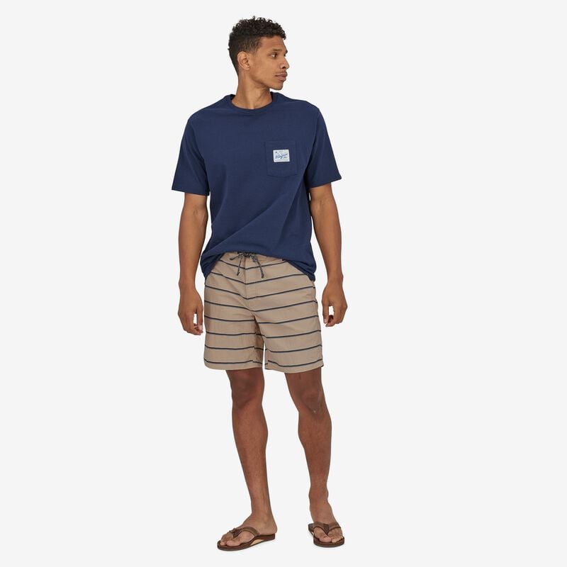 Patagonia M's Wavefarer® Hybrid Walk Shorts - 18" - Stranded: Oar Tan