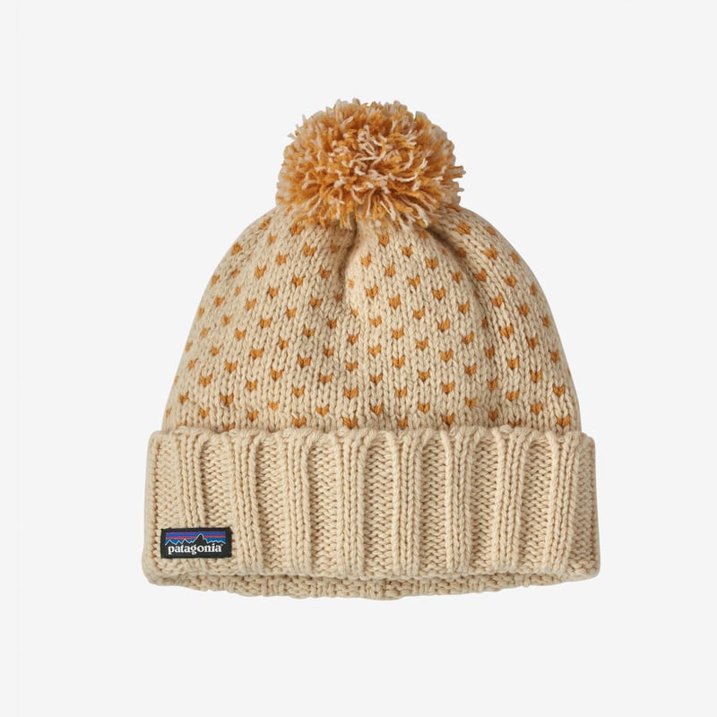 Patagonia Snowbelle Beanie - Simple Dot: Natural