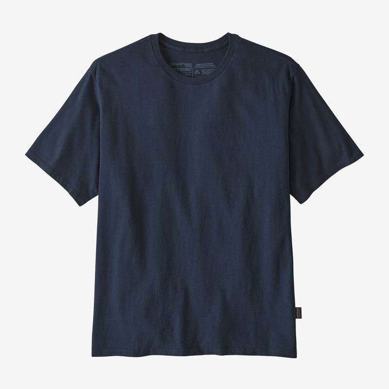 Patagonia Men's Regenerative Organic Certified™ Cotton Lightweight Tee - New Navy