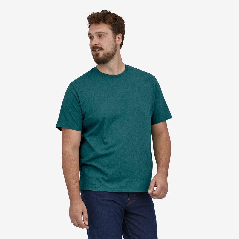 Patagonia Men's Regenerative Organic Certified™ Cotton Lightweight Tee - New Navy