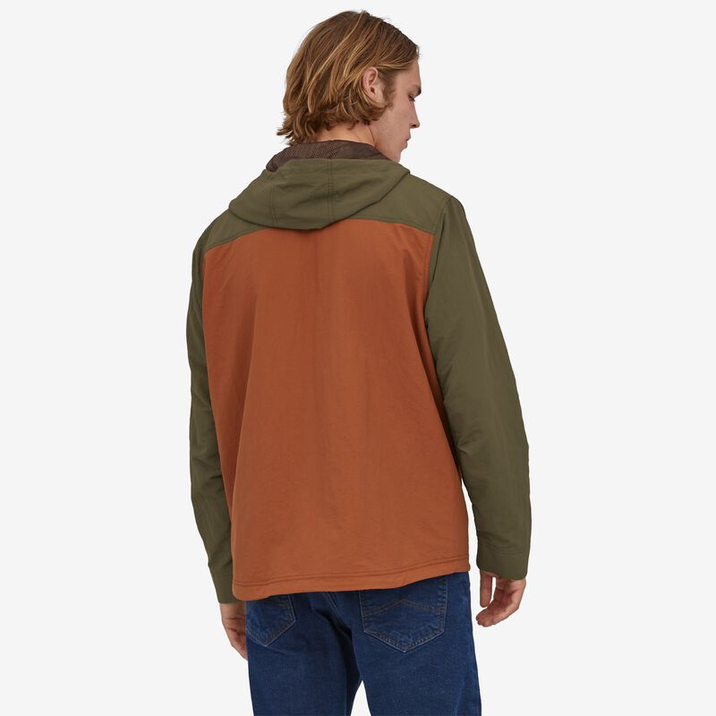Patagonia Men's Isthmus Anorak - GPIW Patch: Sisu Brown