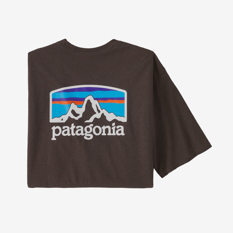 Patagonia Men's Fitz Roy Horizons Responsibili-Tee® - Cone Brown