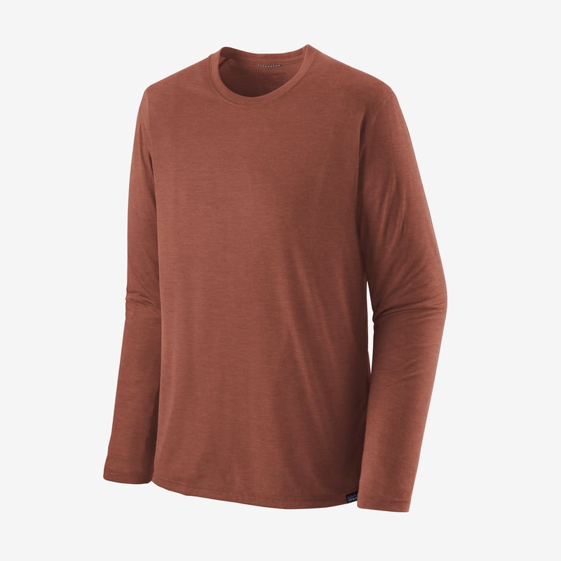 Patagonia Men's Long-Sleeved Capilene® Cool Trail Shirt - Sisu Brown