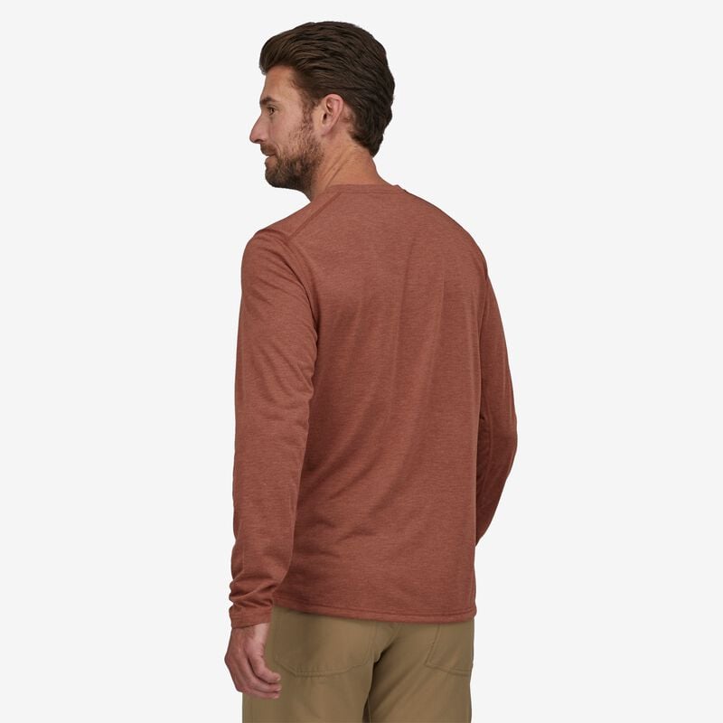 Patagonia Men's Long-Sleeved Capilene® Cool Trail Shirt - Sisu Brown