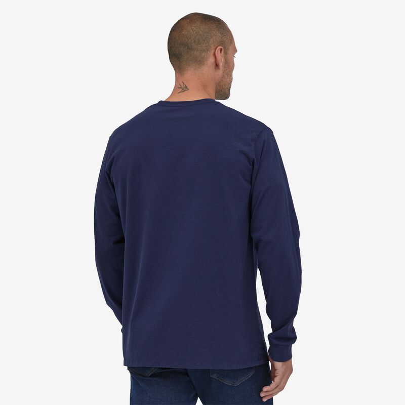 Patagonia Men's Long-Sleeved '73 Skyline Pocket Responsibili-Tee® - Sound Blue
