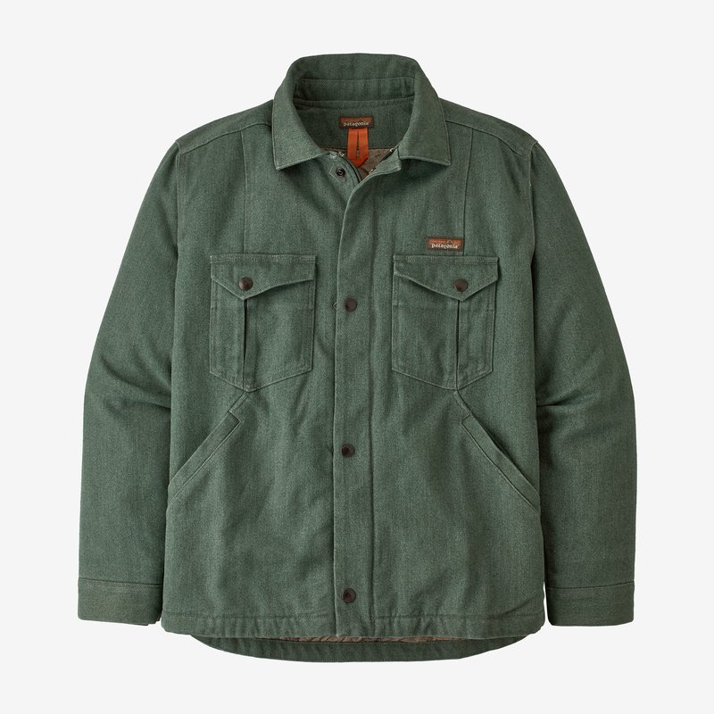 Patagonia Men's Iron Forge Hemp® Canvas Ranch Jacket - Pinyon Green