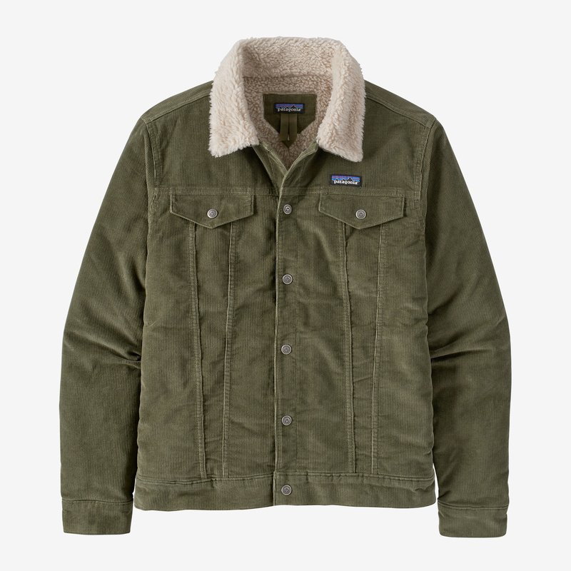 Patagonia Men's Pile-Lined Trucker Jacket - Basin Green