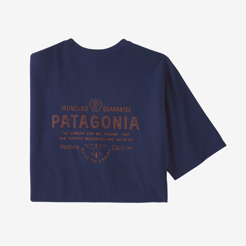 Patagonia Men's Forge Mark Responsibili-Tee® - Sound Blue