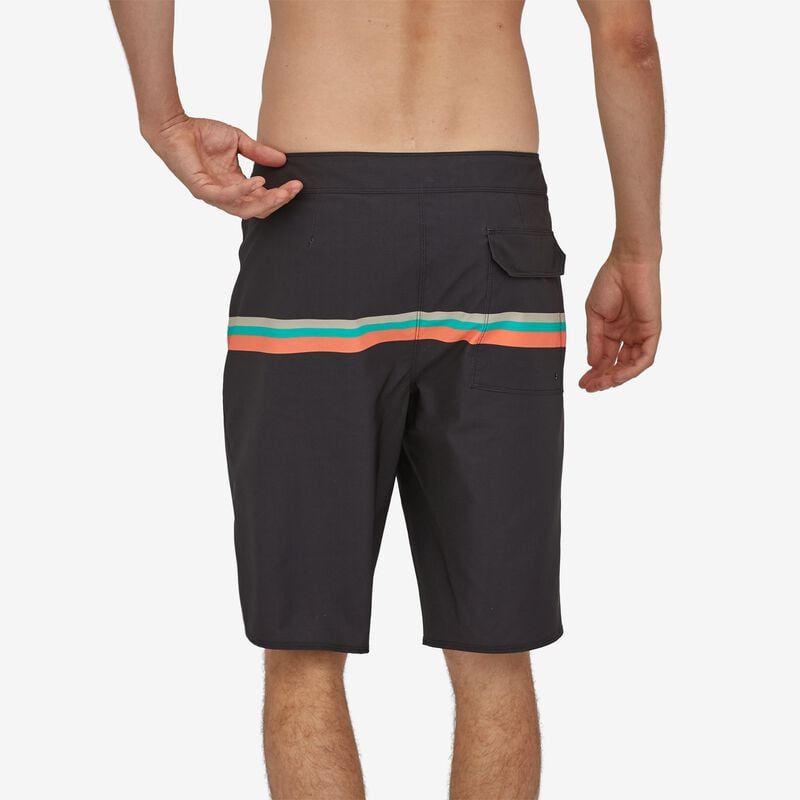 Patagonia Men's Hydropeak Boardshorts - 21" - New Walls Stripe: Ink Black