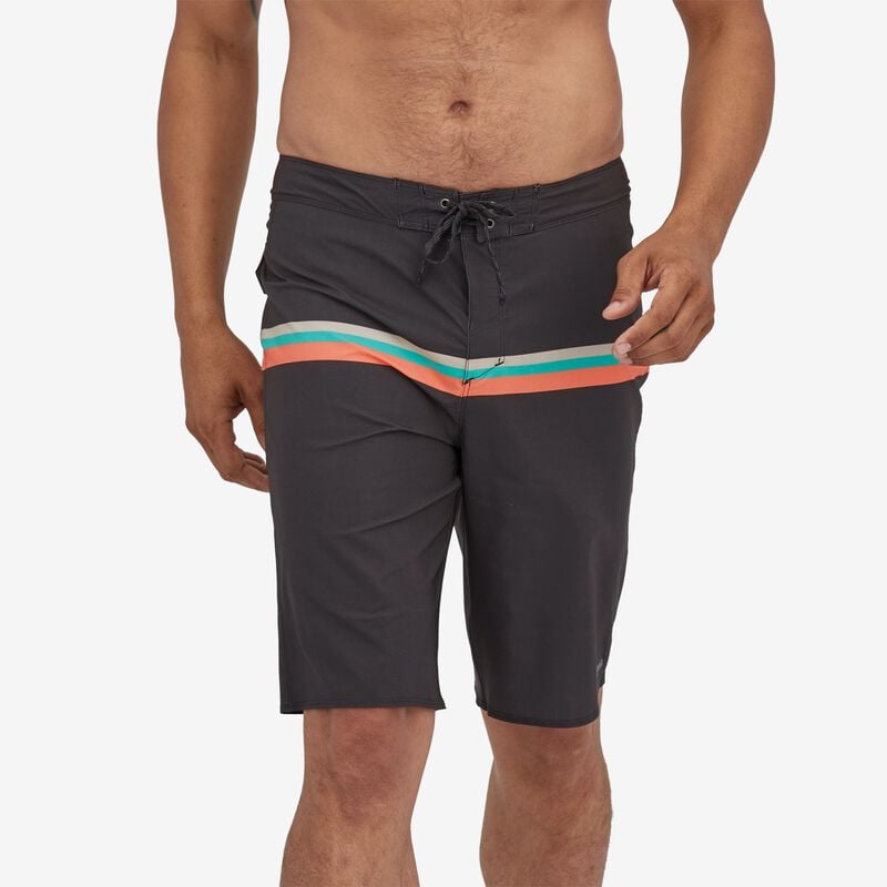 Patagonia Men's Hydropeak Boardshorts - 21" - New Walls Stripe: Ink Black