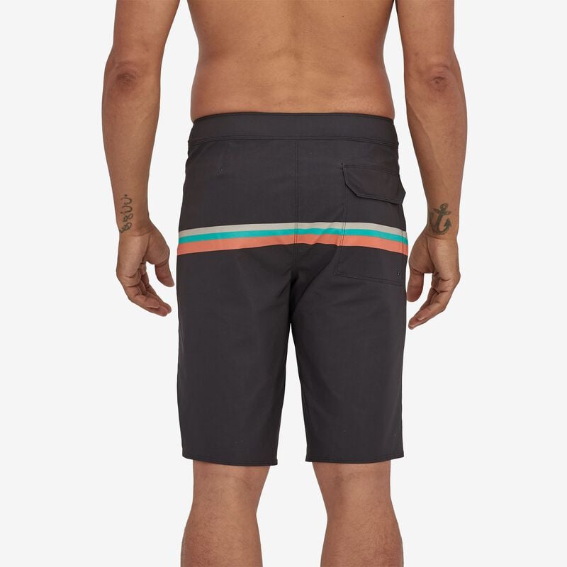 Patagonia Men's Hydropeak Boardshorts - 21" - New Walls Stripe: Ink Black