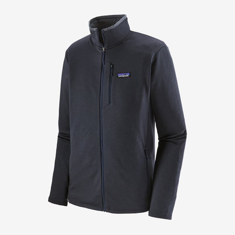 Patagonia Men's R1® Daily Jacket - Smolder Blue - Light Smolder Blue X-Dye