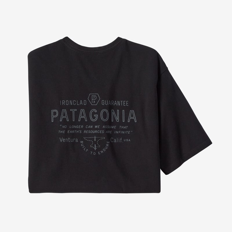 Patagonia Men's Forge Mark Responsibili-Tee® - Black