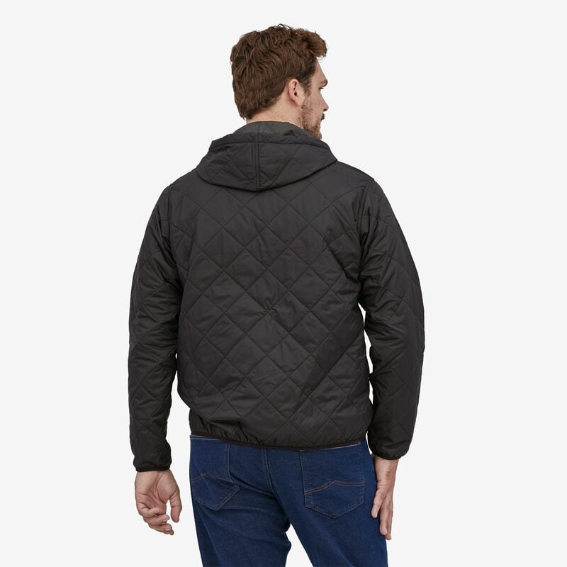 Patagonia Men's Diamond Quilted Bomber Hoody - Cone Brown