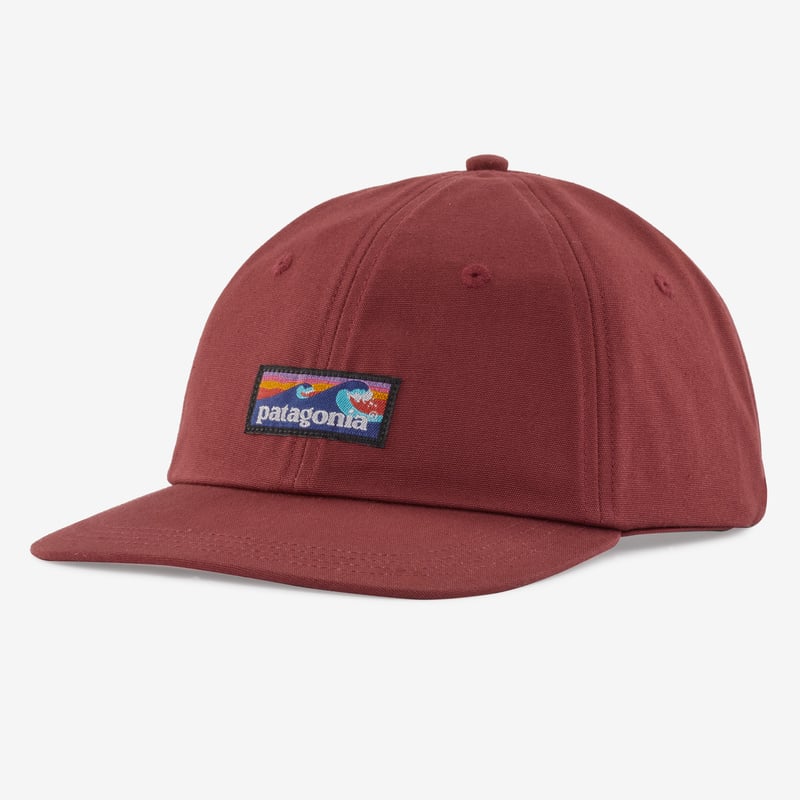 Patagonia Boardshort Label Trad Cap - Sequoia Red
