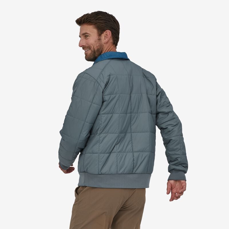 Patagonia Men's Box Quilted Pullover - Plume Grey