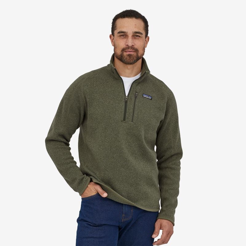 Patagonia Men's Better Sweater® 1/4-Zip Fleece - Industrial Green