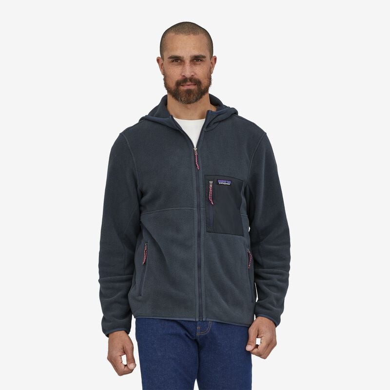 Patagonia Men's Microdini Fleece Hoody - Pitch Blue