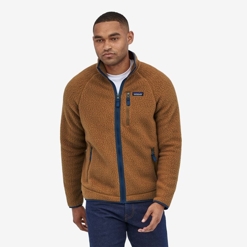 Patagonia Men's Retro Pile Fleece Jacket - Bear Brown