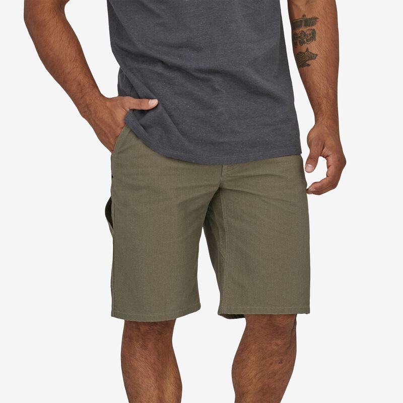Patagonia Men's All Seasons Hemp Canvas 5-Pocket Shorts - 11" - Coriander Brown