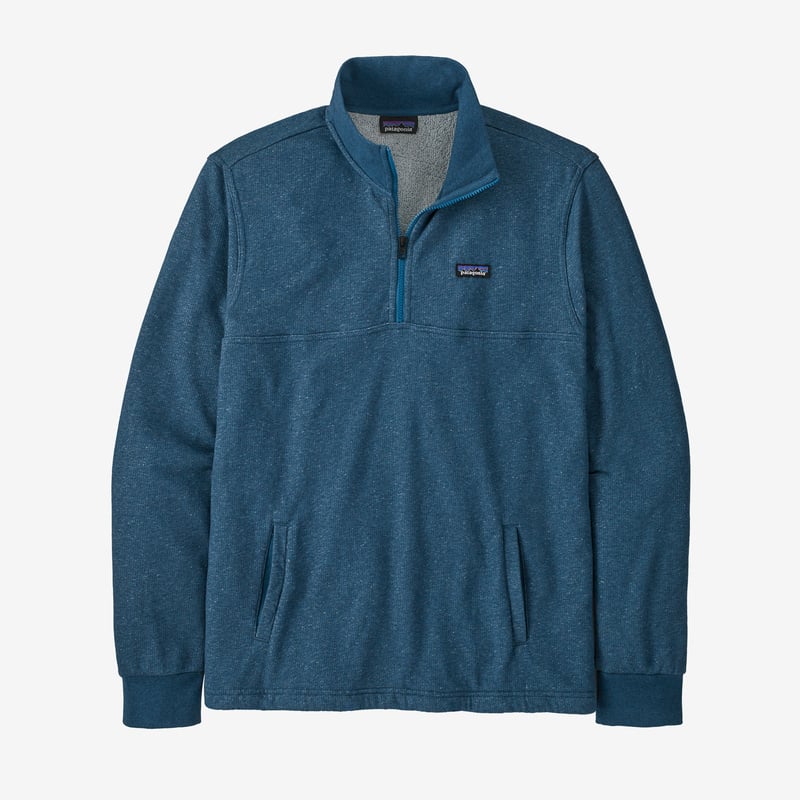 Patagonia Men's Mahnya Fleece Pullover - Wavy Blue