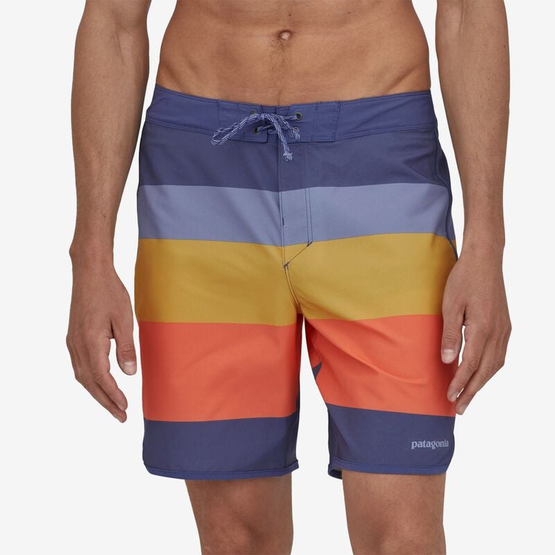 Patagonia Men's Hydropeak Scallop Boardshorts - 18" - The Point: Current Blue