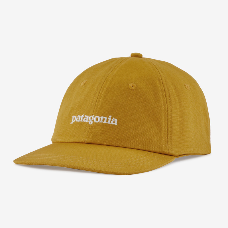 Patagonia Fitz Roy Icon Trad Cap - Text Logo: Cabin Gold