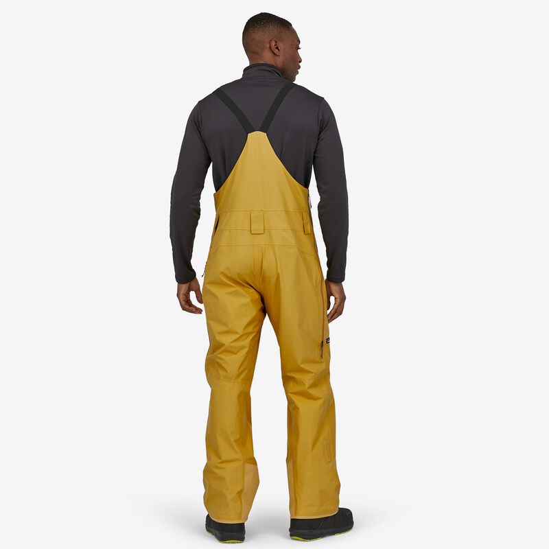 Patagonia Men's Powder Town Bibs - Cabin Gold