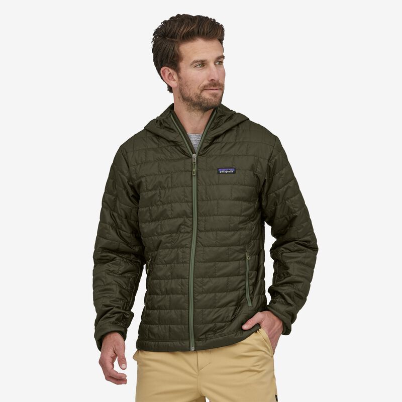 Patagonia Men's Nano Puff® Hoody - Basin Green