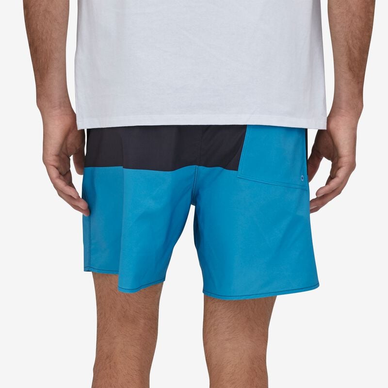 Patagonia Men's Hydropeak Volley Shorts - 16" - Wildlands HZ: Stone Blue