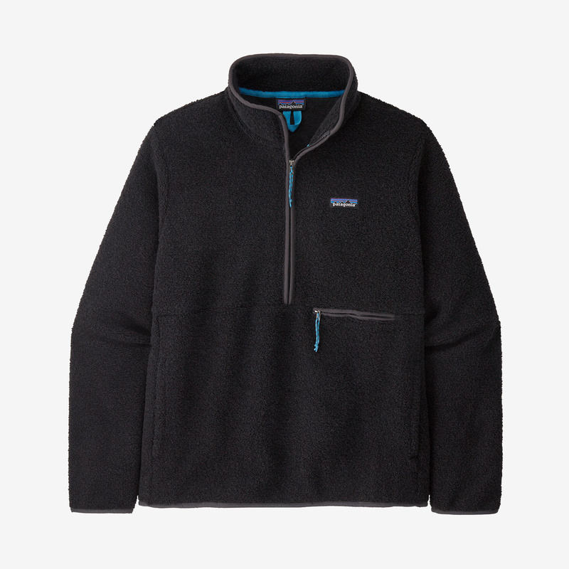 Patagonia Men's Reclaimed Fleece Pullover - Ink Black