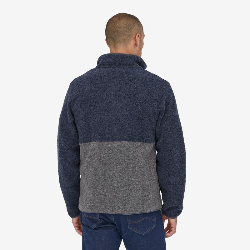 Patagonia Men's Reclaimed Fleece Pullover - Ink Black