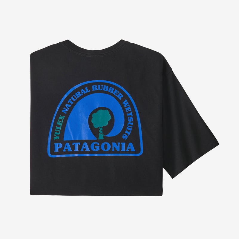 Patagonia Men's Rubber Tree Mark Responsibili-Tee® - Black