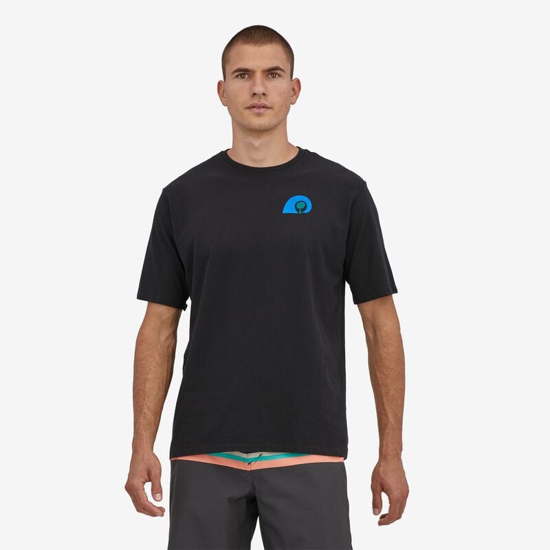 Patagonia Men's Rubber Tree Mark Responsibili-Tee® - Black