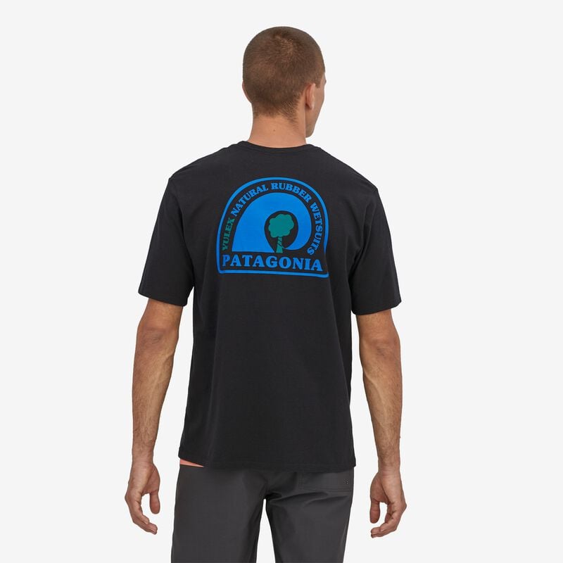 Patagonia Men's Rubber Tree Mark Responsibili-Tee® - Black