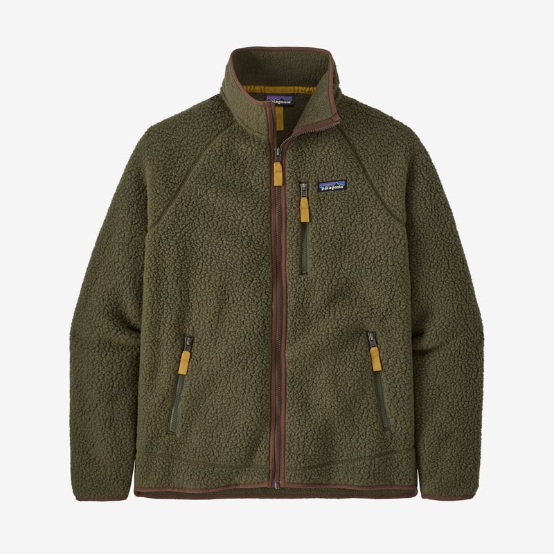 Patagonia Men's Retro Pile Fleece Jacket - Basin Green