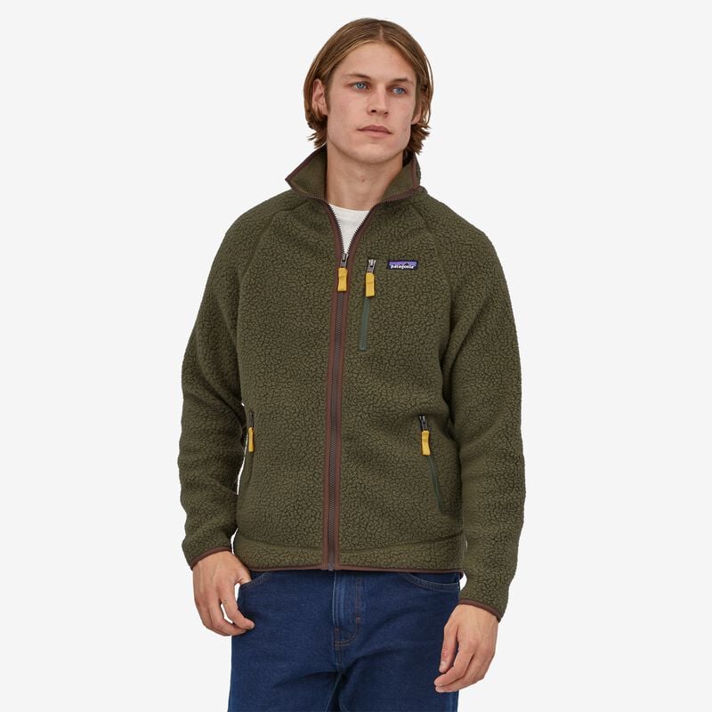 Patagonia Men's Retro Pile Fleece Jacket - Basin Green