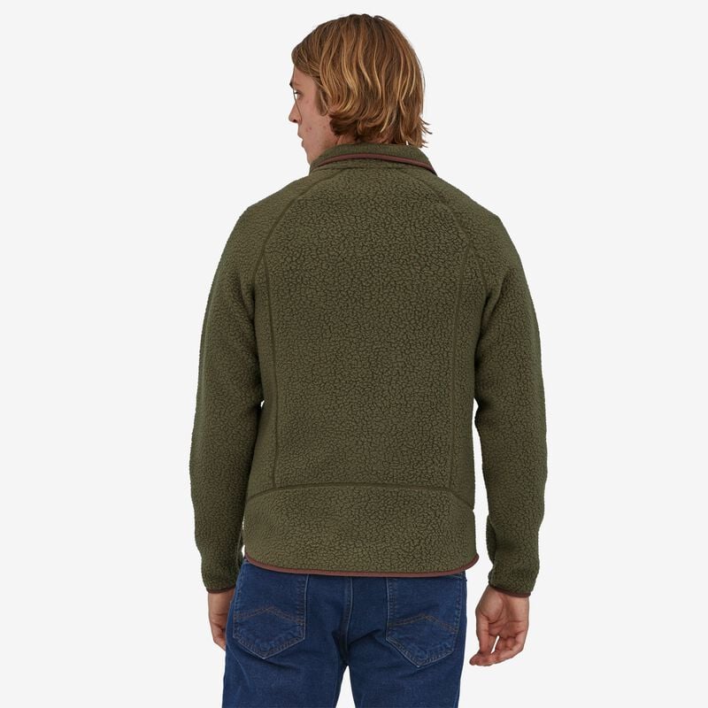 Patagonia Men's Retro Pile Fleece Jacket - Basin Green