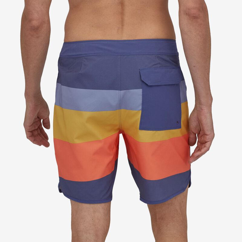 Patagonia Men's Hydropeak Scallop Boardshorts - 18" - The Point: Current Blue
