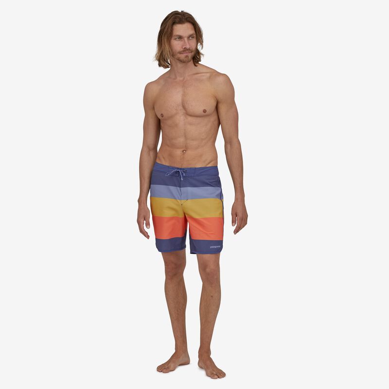 Patagonia Men's Hydropeak Scallop Boardshorts - 18" - The Point: Current Blue