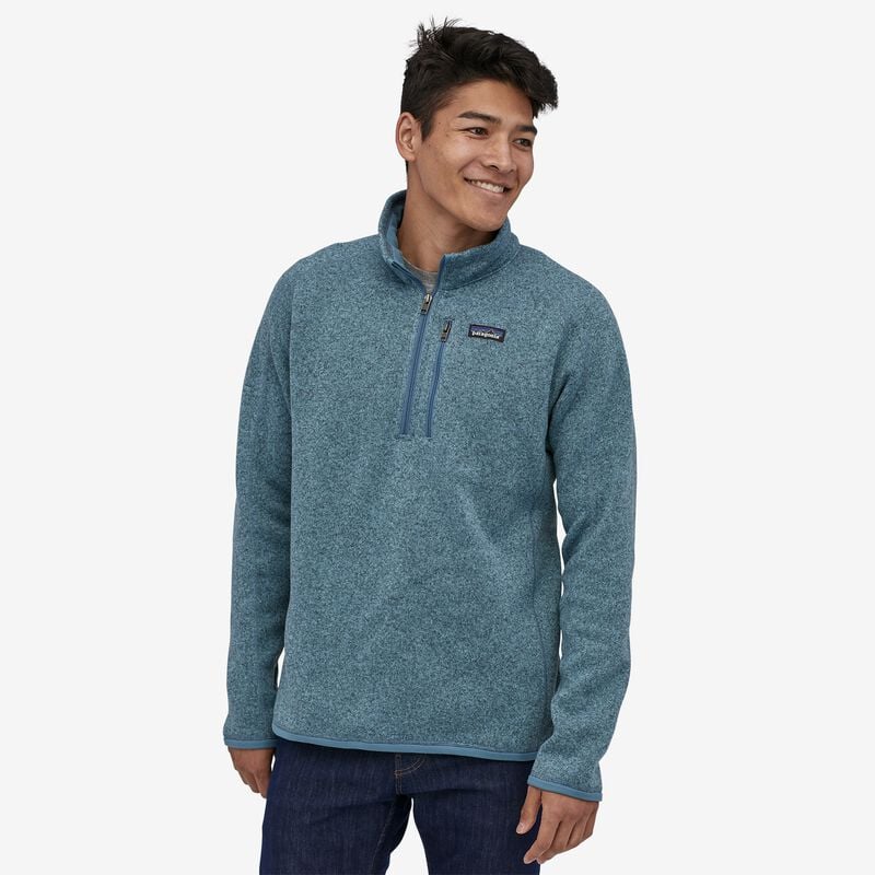 Patagonia Men's Better Sweater® 1/4-Zip Fleece - Pigeon Blue