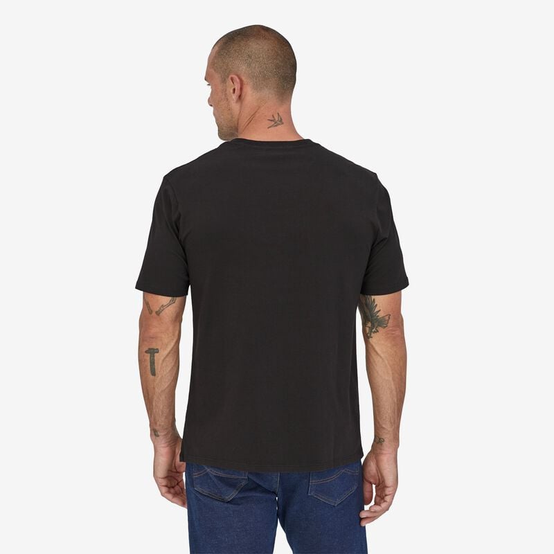 Patagonia Men's Alpine Icon Regenerative Organic Certified™ Cotton T-Shirt - Black