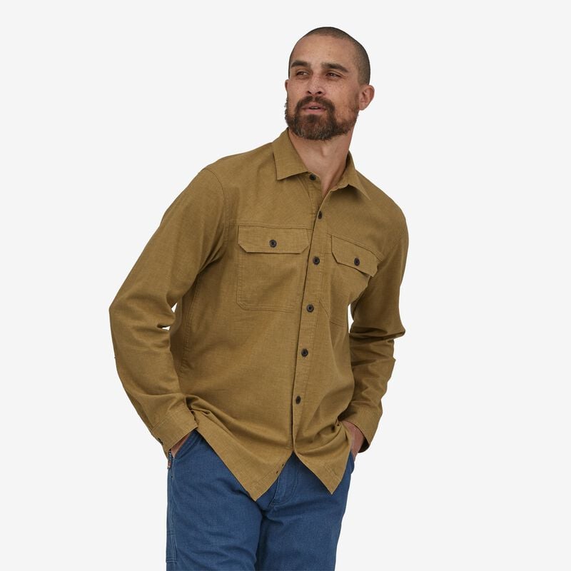 Patagonia Men's Light Farrier's Shirt - Whole Weave: Moray Khaki