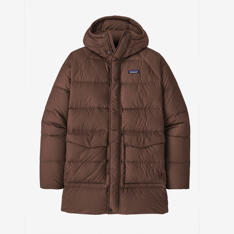 Patagonia Men's Silent Down Parka - Cone Brown