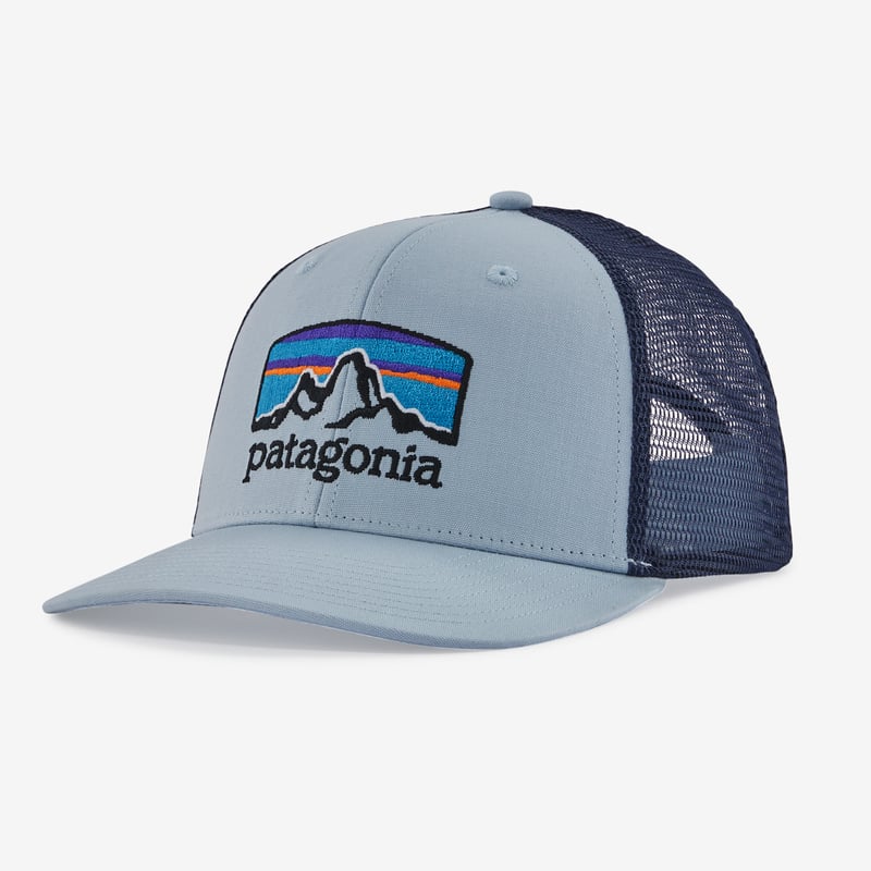 Patagonia Fitz Roy Horizons Trucker Hat - Steam Blue