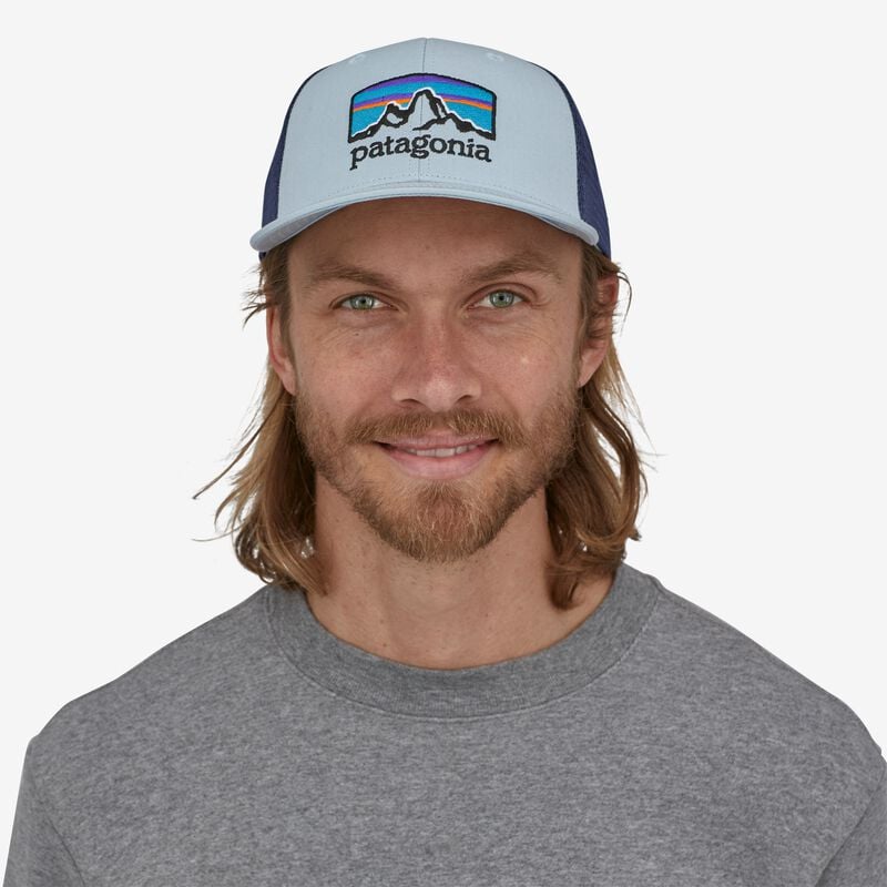 Patagonia Fitz Roy Horizons Trucker Hat - Steam Blue