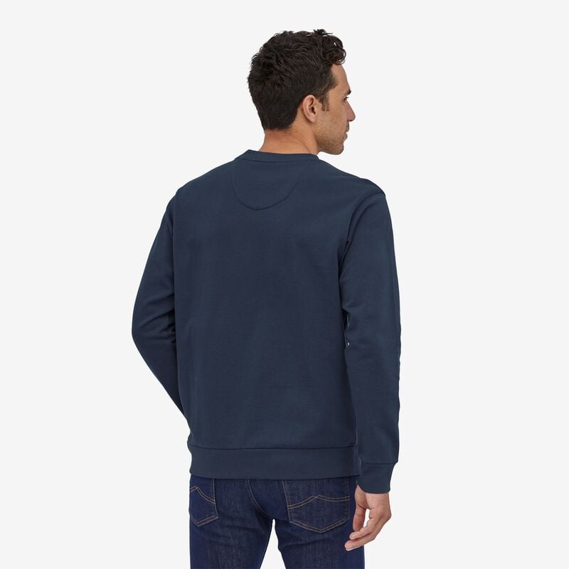 Patagonia Men's Regenerative Organic Certified™ Cotton Crewneck Sweatshirt - New Navy