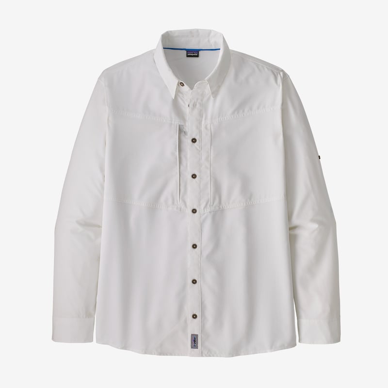 Patagonia Men's Long-Sleeved Sol Patrol® Shirt - White